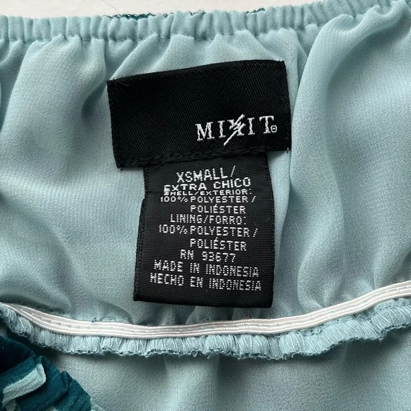 Mixit 100% Polyester Blue Camisole, XS Juniors - Picture 10 of 16